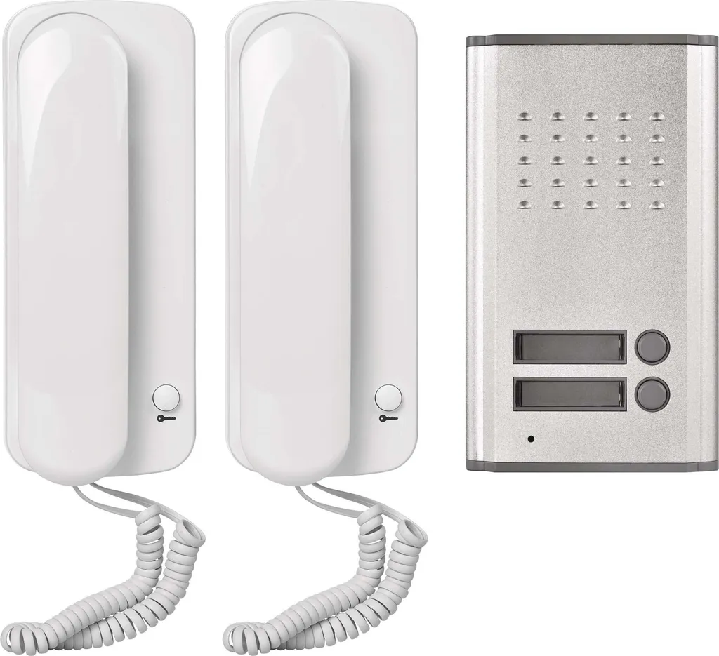 Visiophone bifamille Emos H1086 blanc : finissez-en avec les doutes