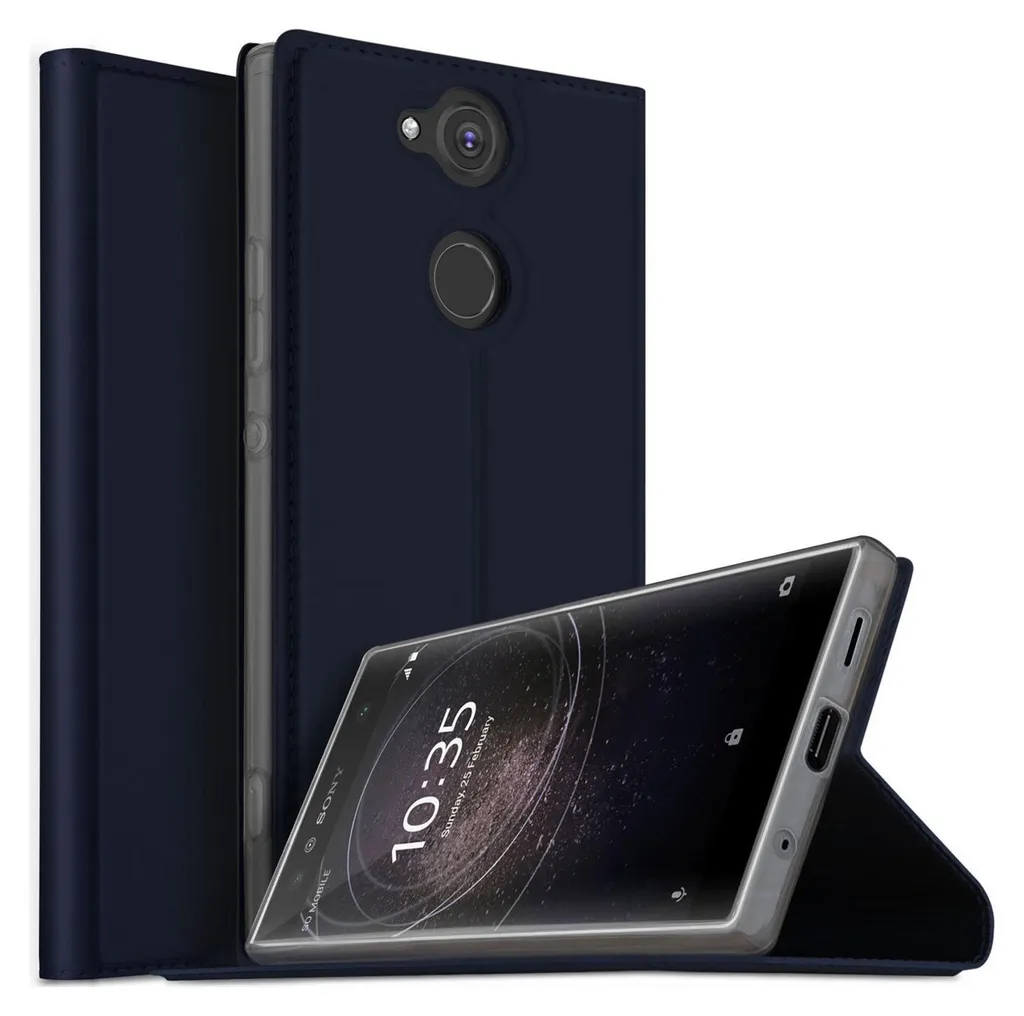 Custodia Portafoglio Sony Xperia XA2 - Cover Libro Elegante e Sottile