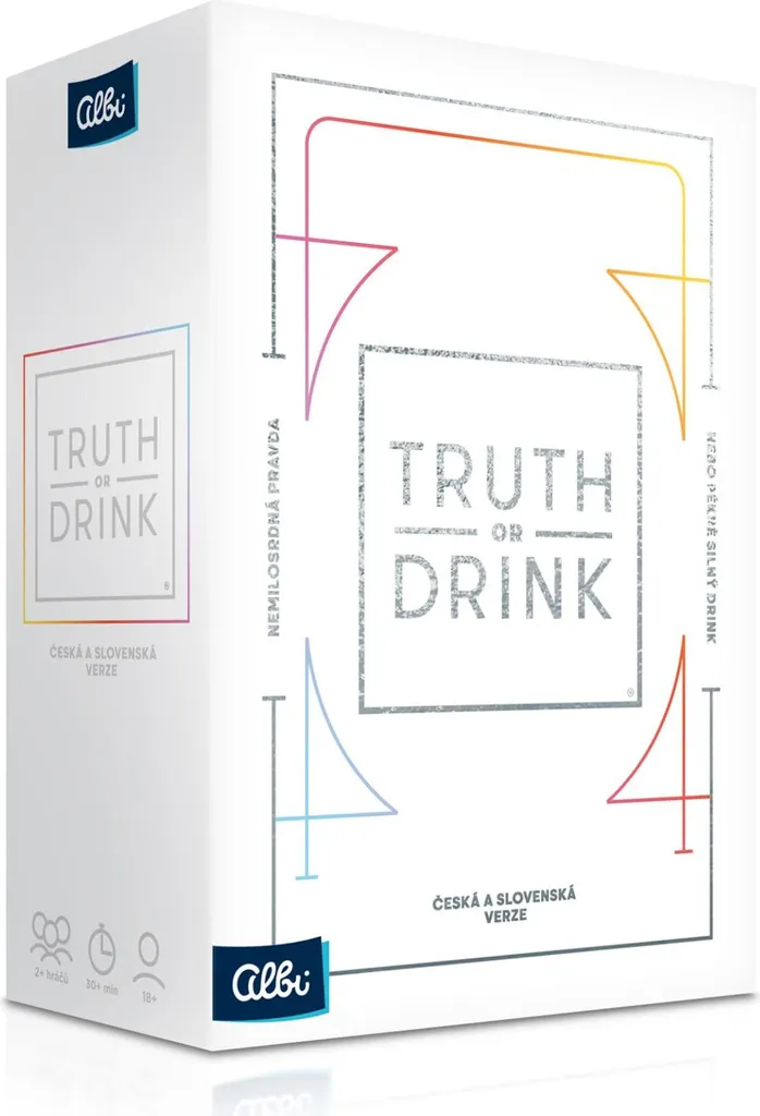 Albi Truth or Drink : Jeu de Questions Adultes avec 410 Cartes Inédites