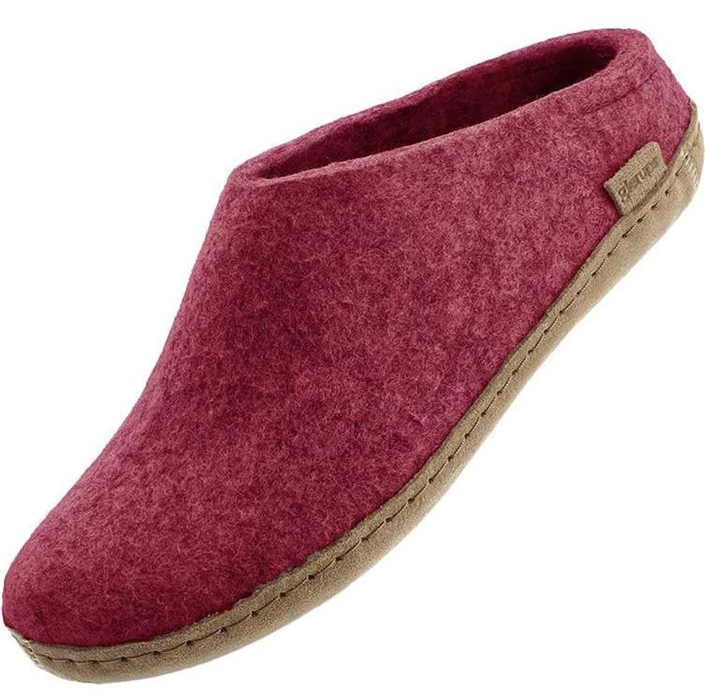 Glerups Pantoffel Modell B mit Ledersohle – Dein Produktbild 