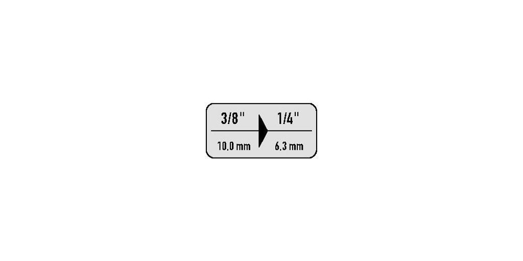 Reduzierstück 431 Antriebs-4-KT.3/8 Zoll Abtriebs-4-KT.1/4 Produktbild 7