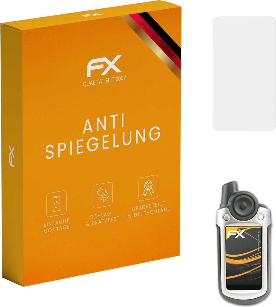 atFoliX FX-Antireflex 3x Schutzfolie kompatibel mit Garmin Colorado 300 Displayfolie