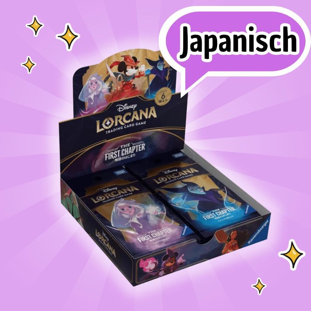 Disney Lorcana First Chapter Display – Japanische Version | Produktbild 