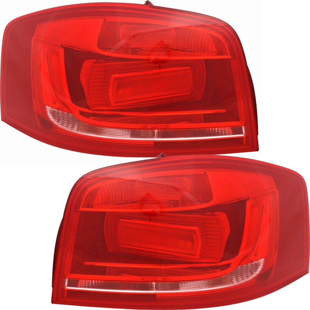 TYC Rückleuchten Set für Audi A3 8P 3trg 8/2008-5/2010