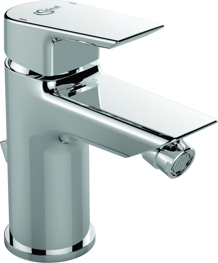 Ideal Standard Bidetarmatur TESI mit Ablaufgarnitur chrom