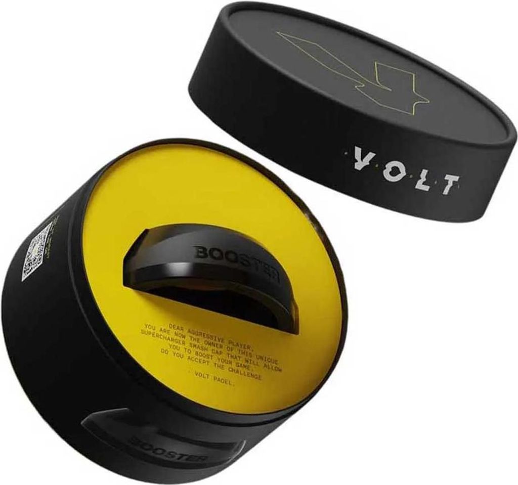 Volt Padel Booster S Overgrip Padel Schläger Schwarz S Produktbild 