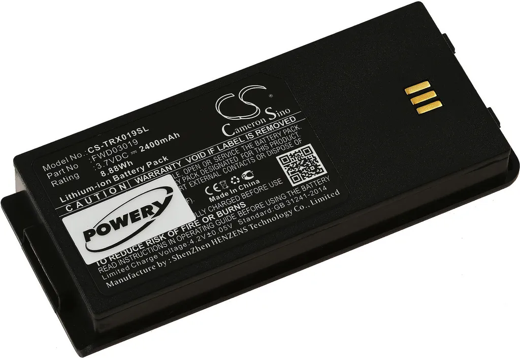 Batterie TH-01-XT5 haute capacité 1900mAh pour Thuraya XT et XT-Lite