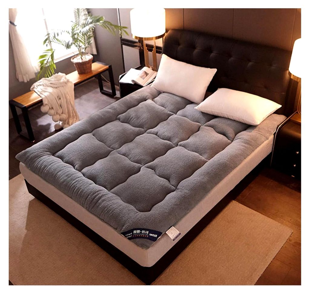 Futon-Matratze, dick, faltbar, tragbar, für Doppel- und Einzelbetten, Tatami-Rollmatte, faltbare Queen-Matratze