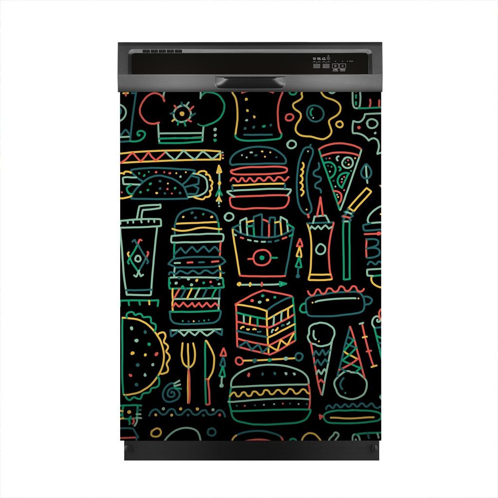 Magnete Dekorative 60x80 cm Küche Magnetmatte Spülmaschine Produktbild 