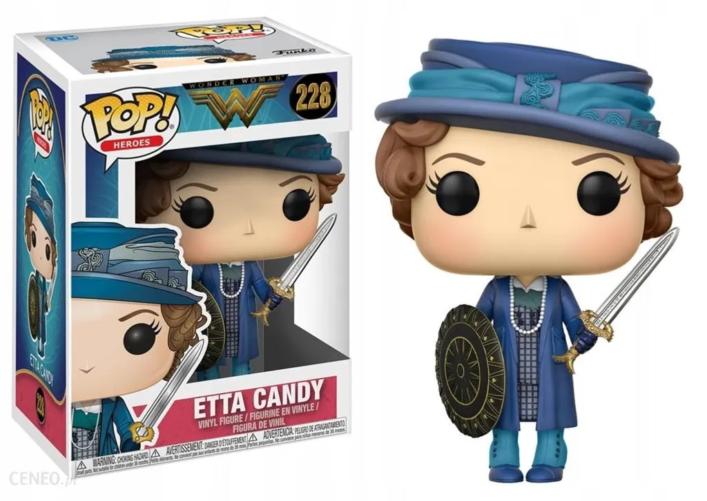 Figurine de collection Etta Candy 228 Funko Pop Wonder Woman en vinyle