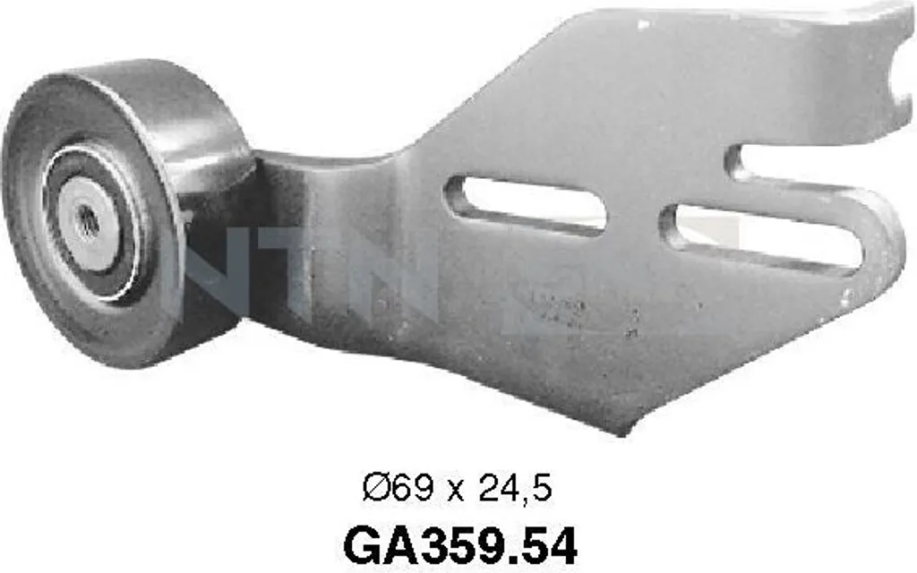 Tendeur Robuste SNR GA359.54 compatible avec OE 5751 26 pour Moteur TU
