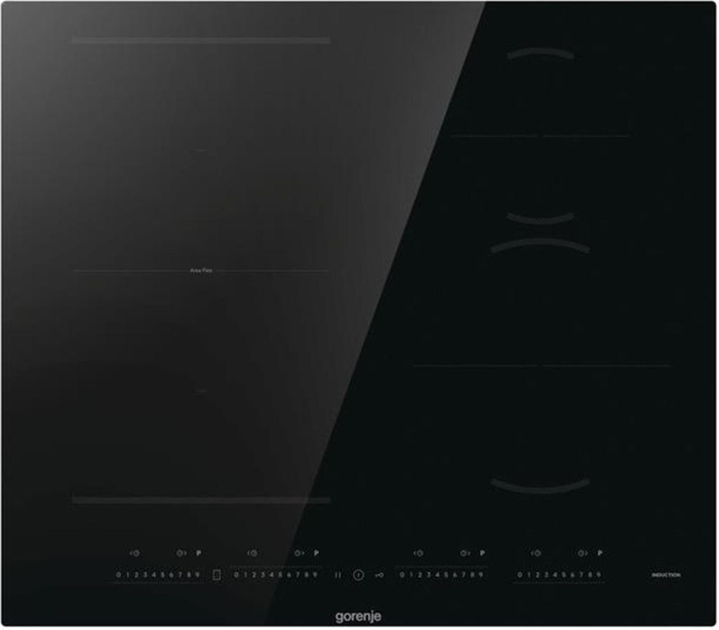 Gorenje Induktionskochfeld Slider 4fach GI6432BSCE 60cm AreaFlex PowerBoost TouchSlider