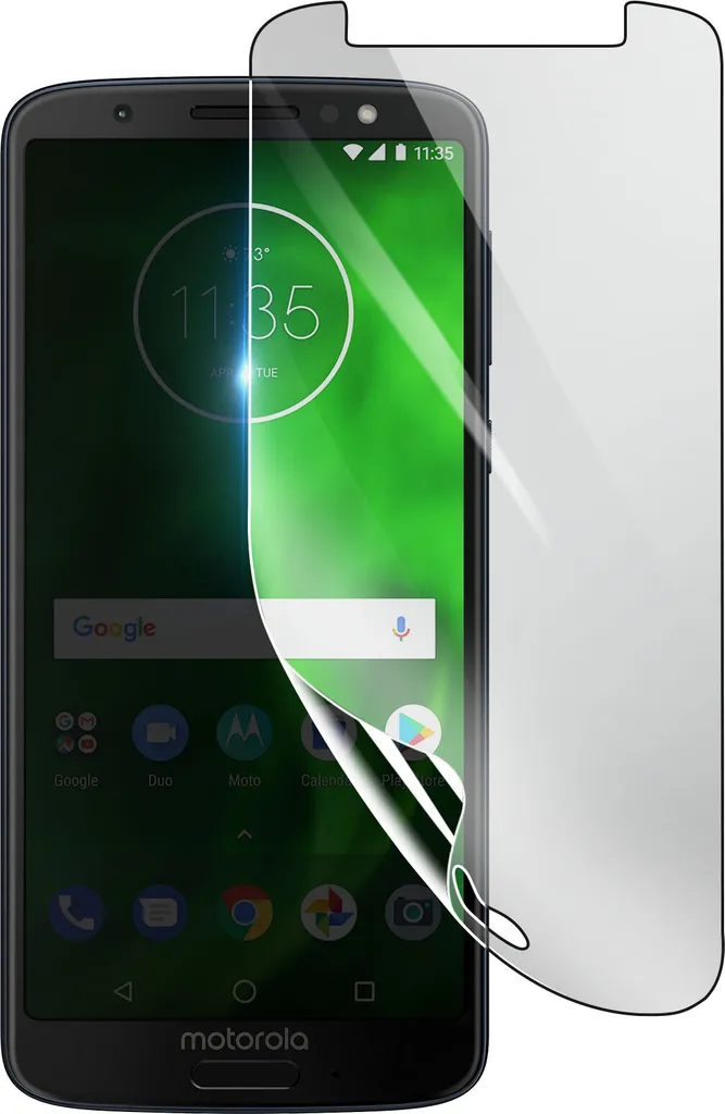 3mk, protezione dello schermo in idrogel resistente agli urti e ai graffi per Motorola Moto G6, trasparente