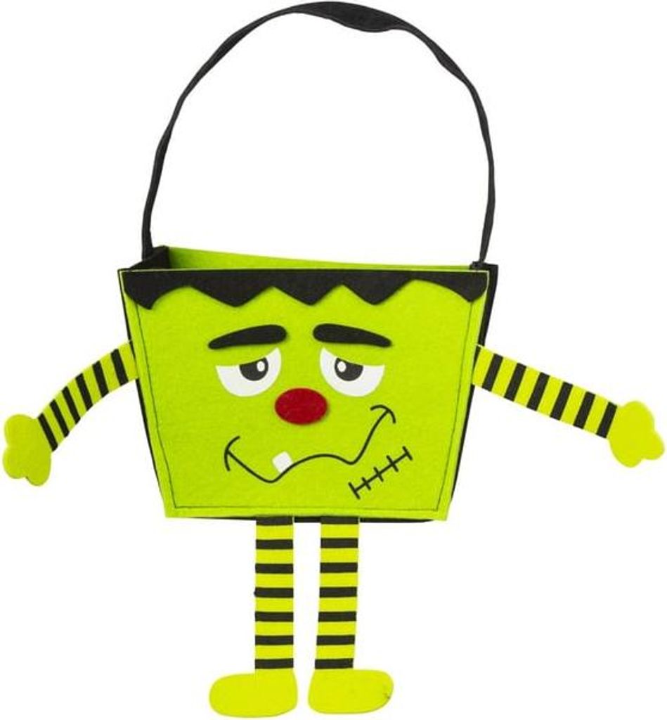 Halloweentasche Monster/Kürbis - 1 Stück