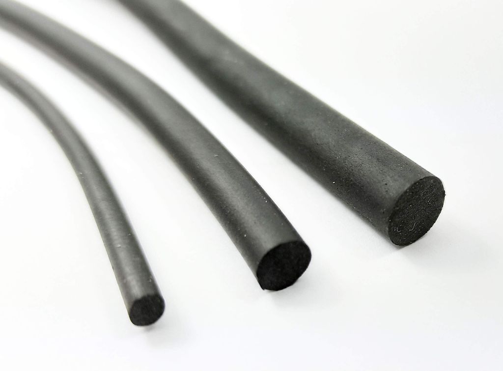 Rundschnur Moosgummi 5m Dichtung Gummi Rundschnüre Schwarz Fugenschnur EPDM (10mm)