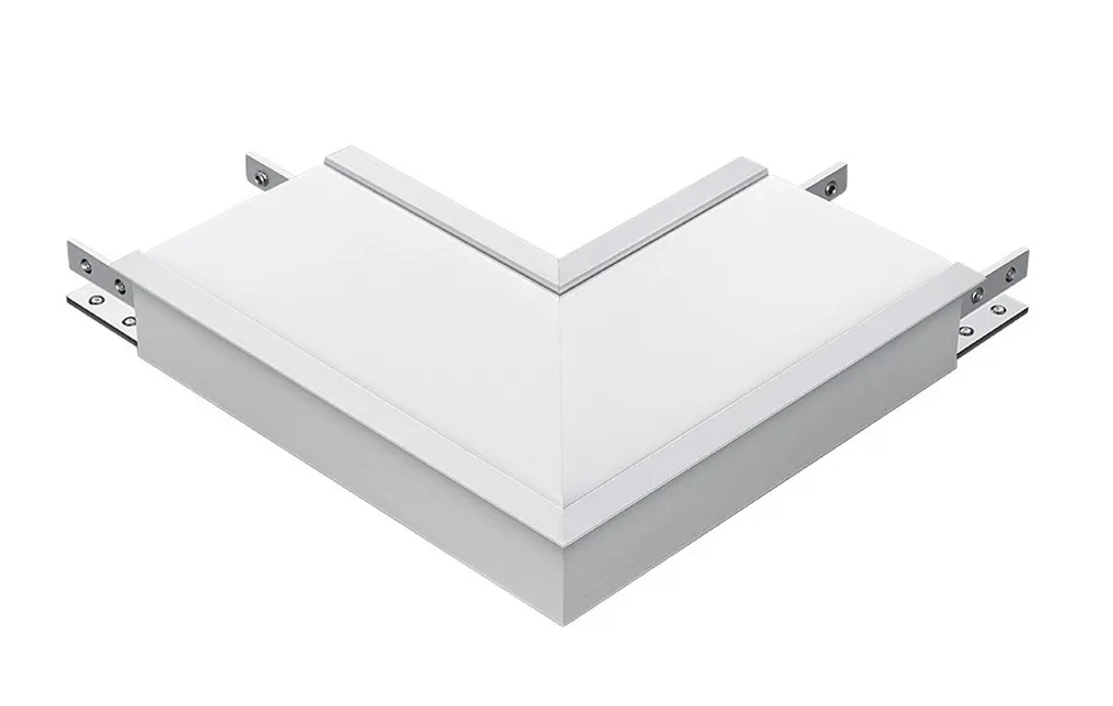 Connecteur L V-TAC VT-7-41-L 8W Argent pour luminaire linéaire 4000K