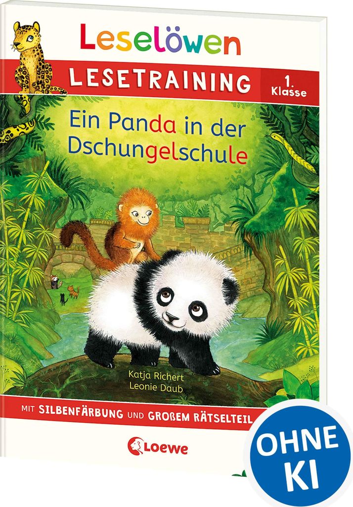 Leselöwen Lesetraining 1. Klasse - Ein Panda in der Produktbild 