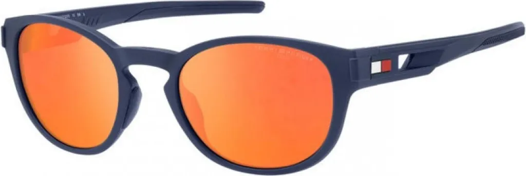 Tommy Hilfiger TH 1912/S FLL Occhiali Sole Uomo Ovale Blu Opaco