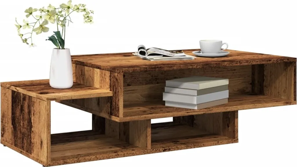 Best Möbel Tavolino da caffè in legno vecchio 105x55x32 cm materiale a base di legno - Tavolini da caffè Cloris New4083235 1parcel