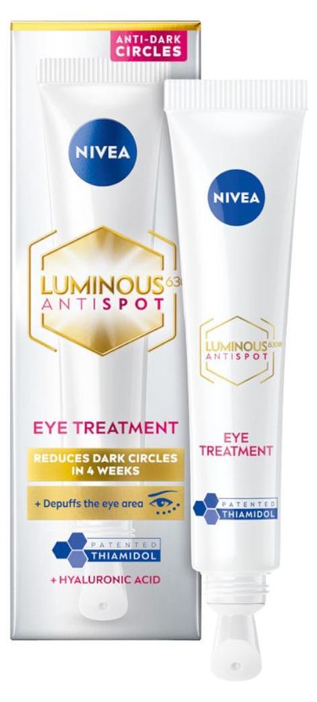 NIVEA CELLULAR LUMINOUS Augencreme gegen Augenringe mit Hyaluronsäure 15 ml