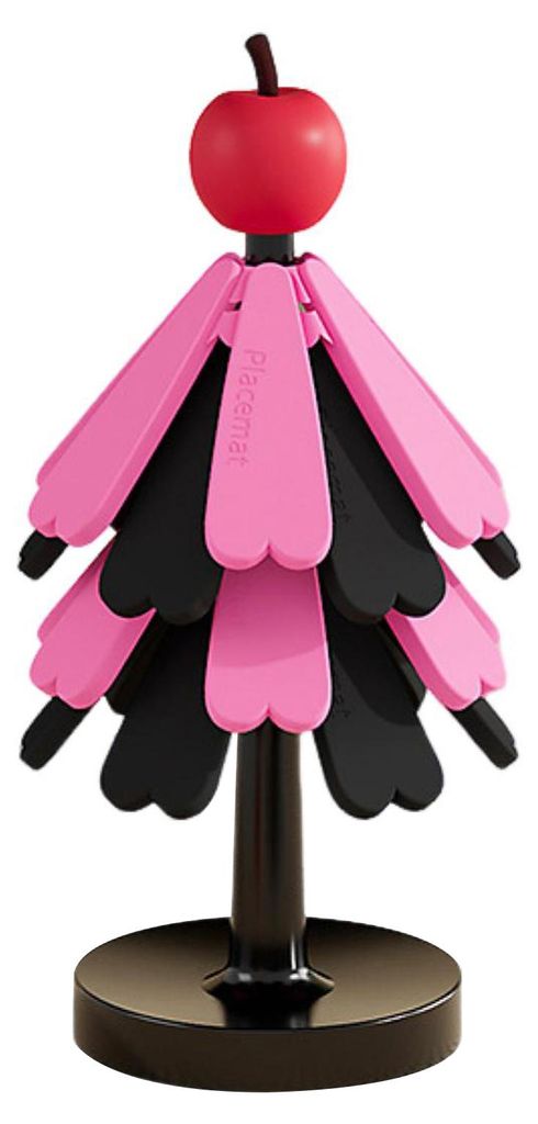 Silikon-Untersetzer für heiße Gerichte, Topfuntersetzer in Weihnachtsbaumform, hitzebeständige Untersetzer, Isoliermatte für die Küche