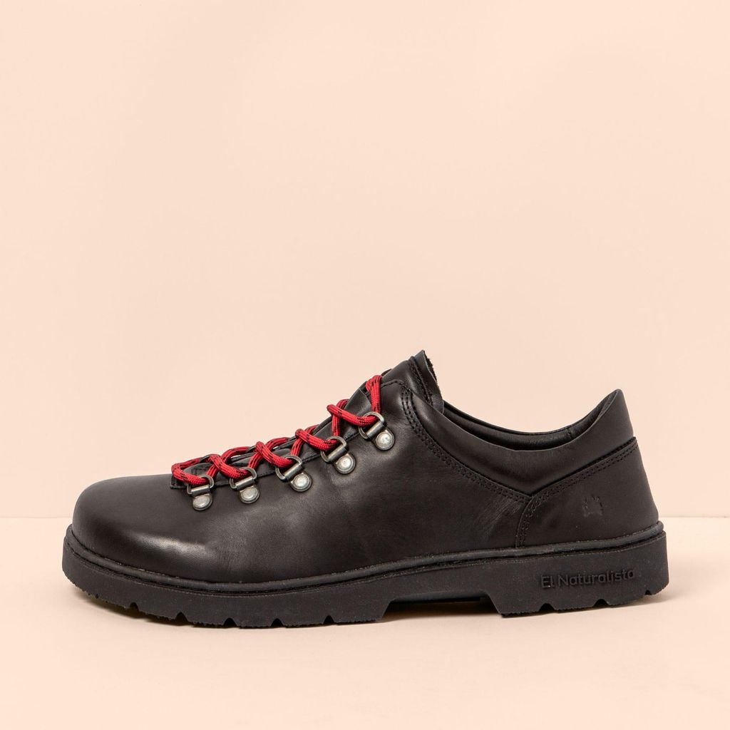 El Naturalista Schuhe Damen/Herren N5266 SOFT NAPPA BLACK / NOMADA Farbe Schwarz