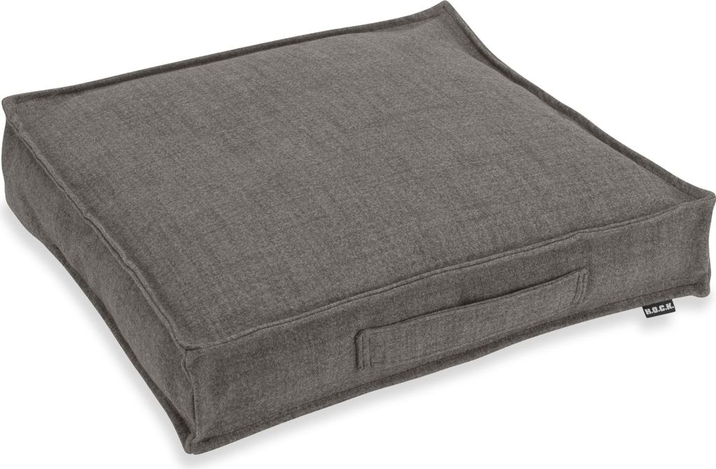 H.O.C.K. Livigno Matratzenkissen 50x50x10cm grau 802