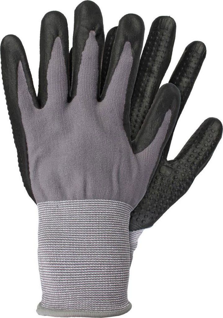 Arbeitshandschuhe Nitril schwarz XL Talen Tools