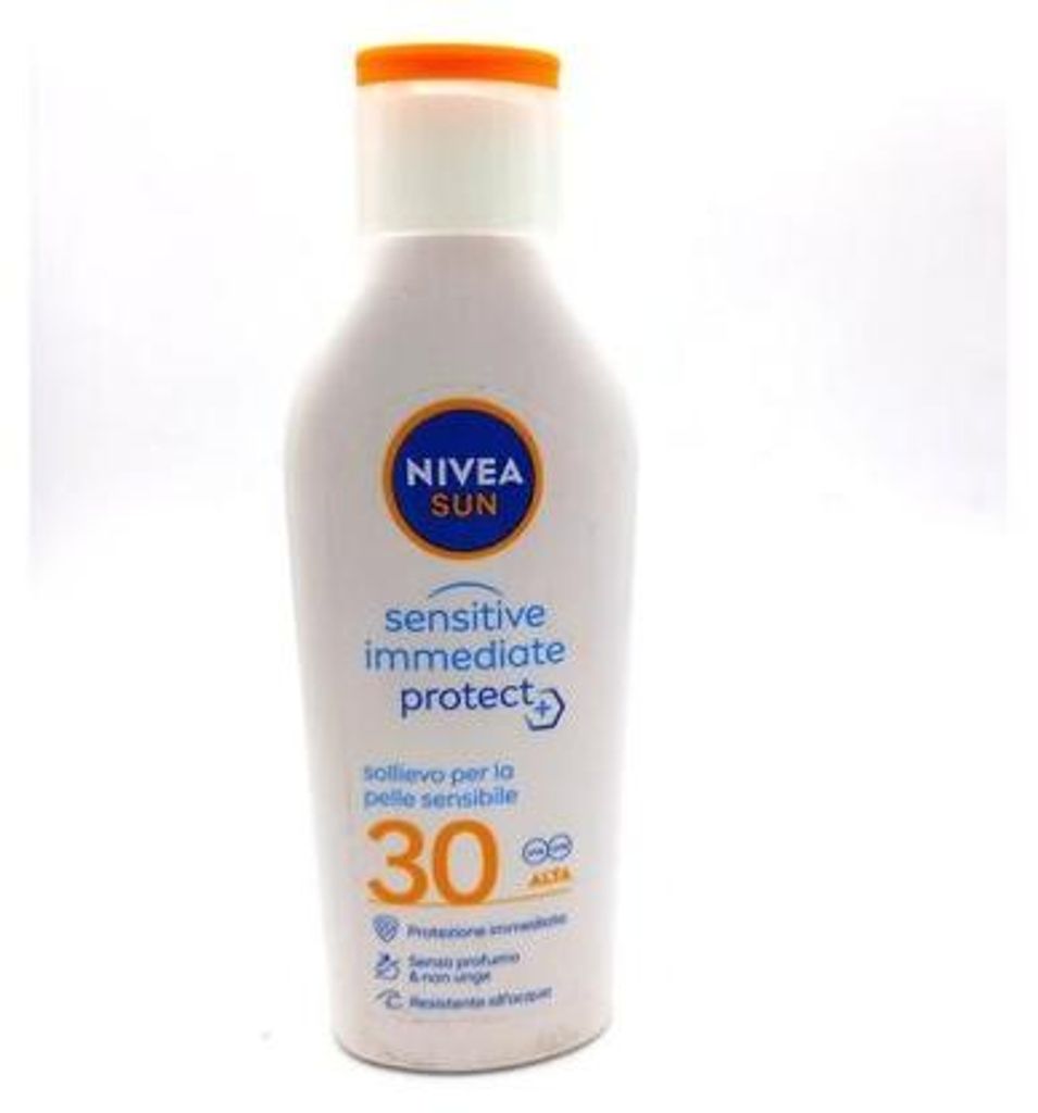 Nivea Sun Sensitive Latte solare SPF 30 200 ml Immagine del prodotto 