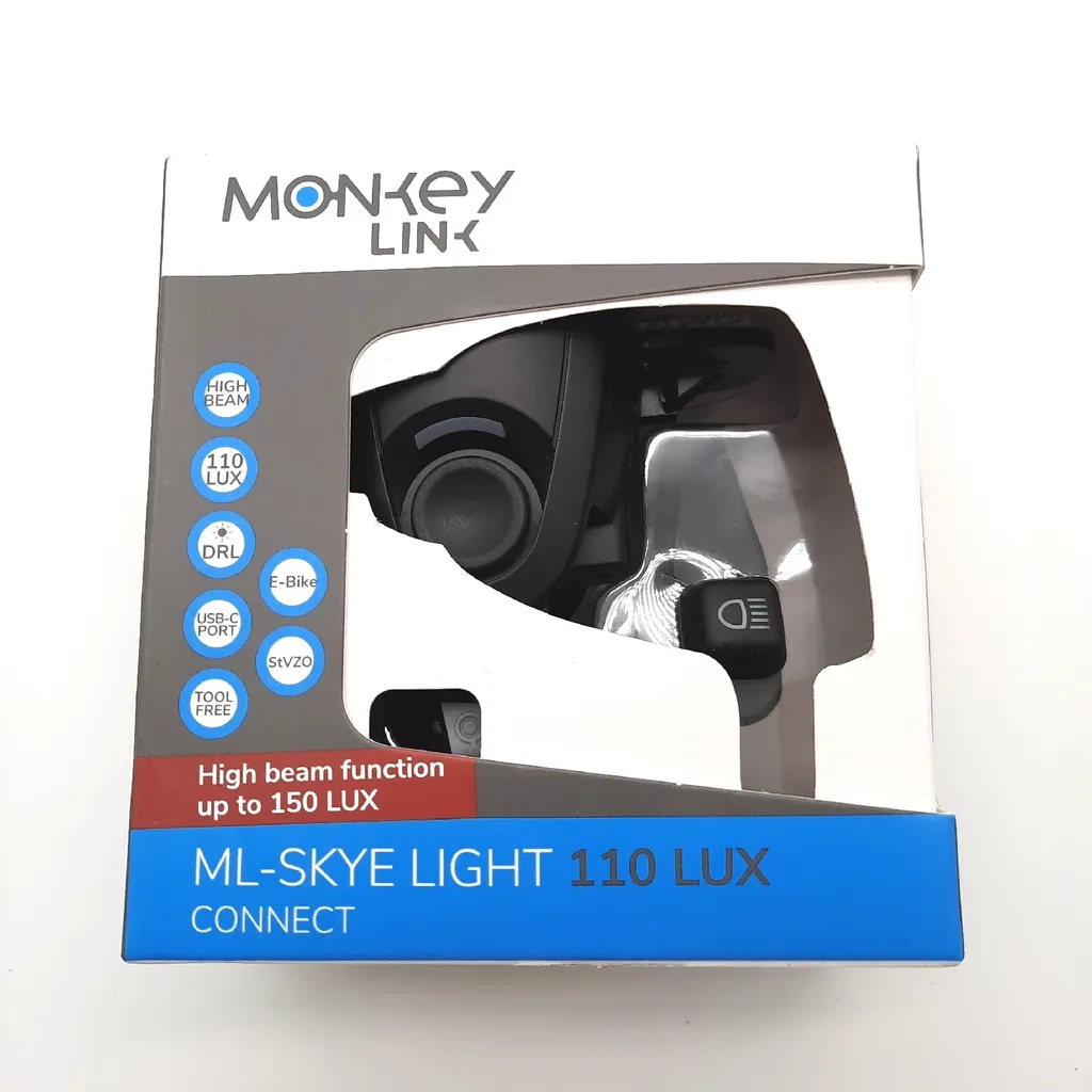 Phare MonkeyLink SkyeLight Front Connect 150 Lux : Fini le Câblage - 3