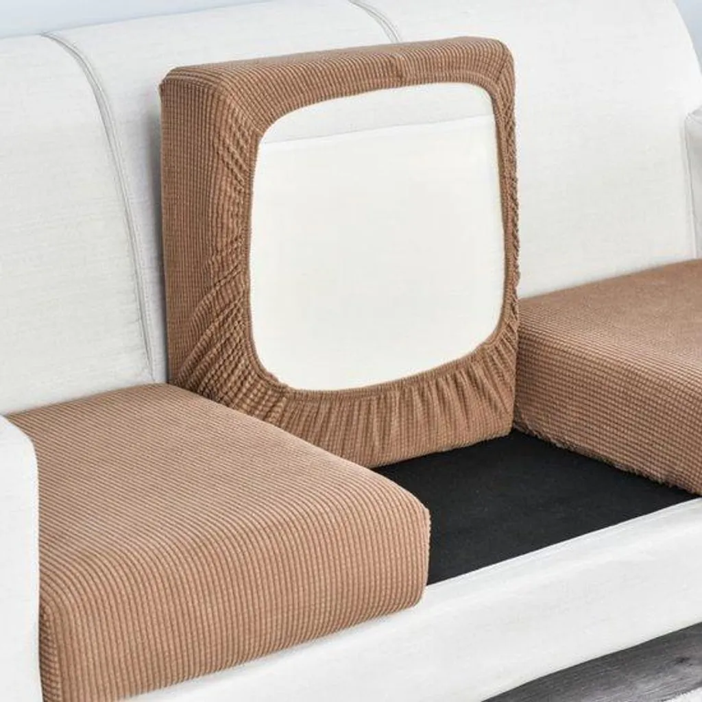Housse de canapé 4 places élastique et lavable pour protection totale