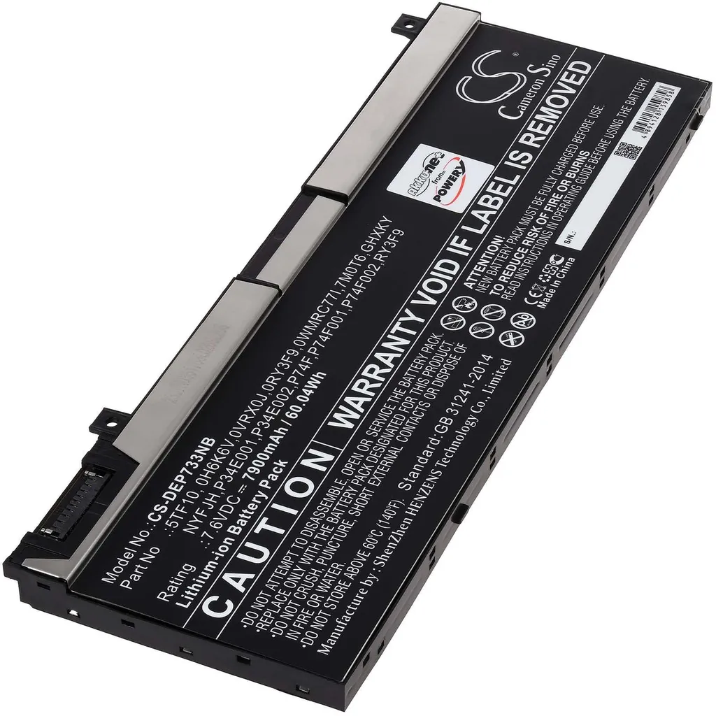 Batterie Dell Precision 7530 7540 7330 - Haute Capacité Lithium-Ion