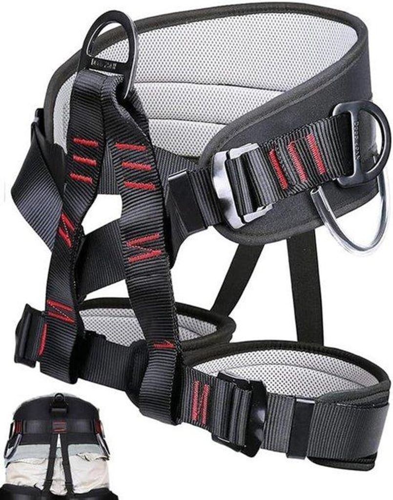 Klettergurt, halter, für Rettungsdienst, Rettungsklettergurt, für Bergsteigen, Abseilen, Rettungsklettergurt, halter.