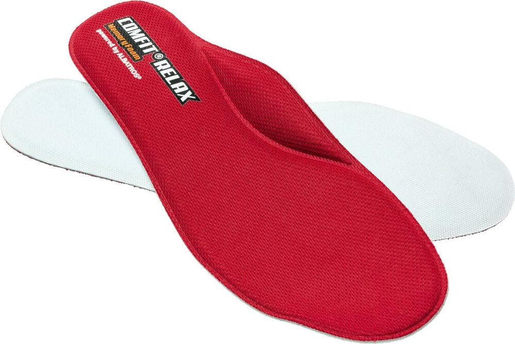 Albatros COMFIT® RELAX ergonomische Einlegesohle rot 46 Produktbild 
