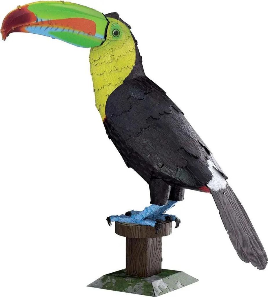 Invento Products & Services Gm Metal Earth: Keel-billed Toucan (Regenbogentukan) (farbiges Modell) Sonstige