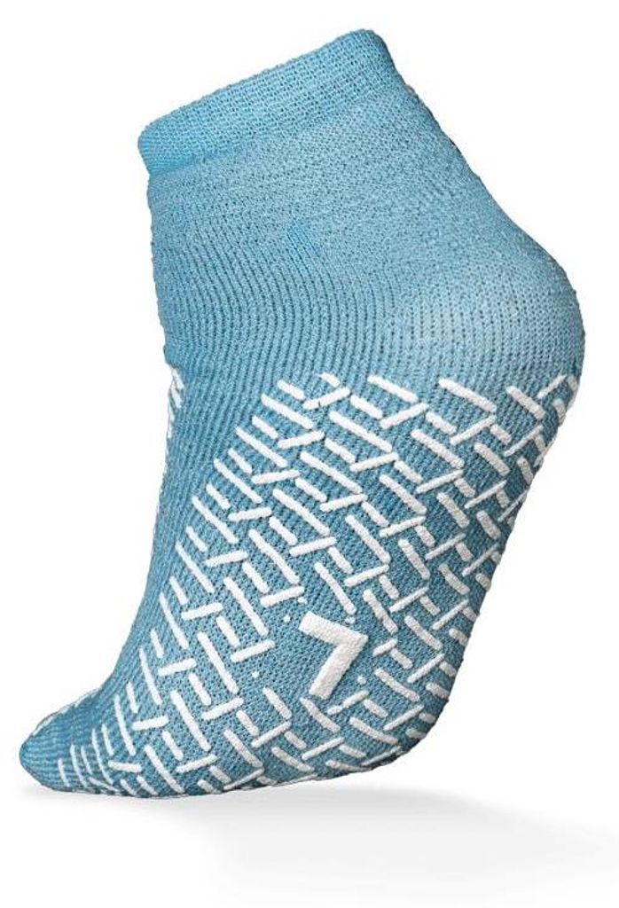 MED-COMFORT Einweg-Antirutsch-Socken blau Größe L | Packung Produktbild 