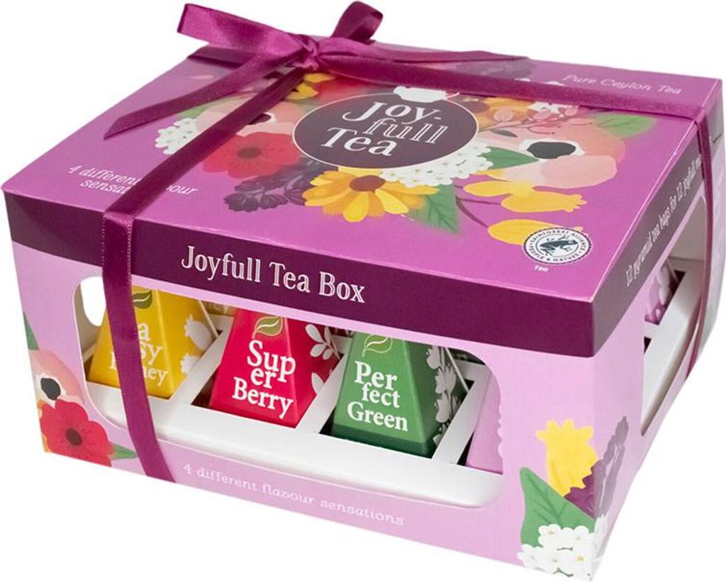 Becky's Joyfull Pyramid Tea Box 12er