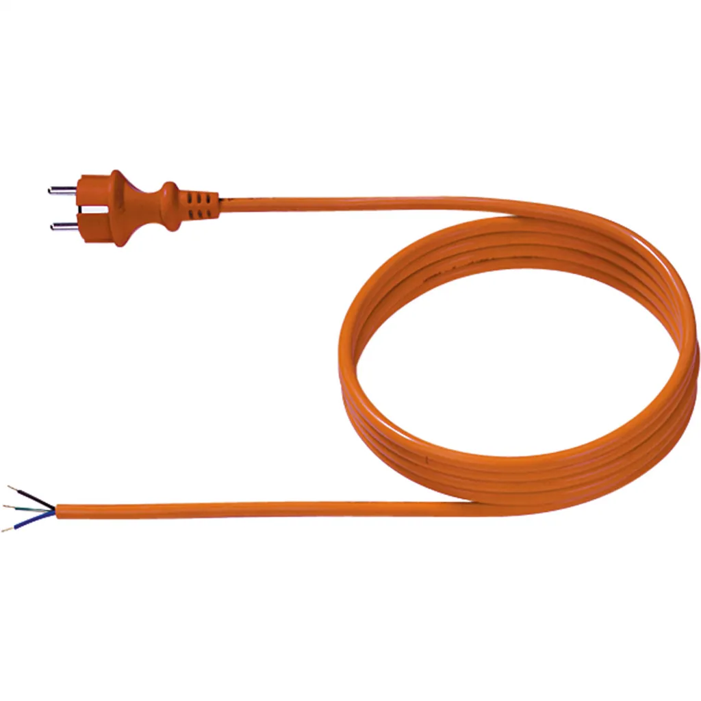 Câble d'alimentation de protection 3m BACHMANN 3x1qmm en polyuréthane