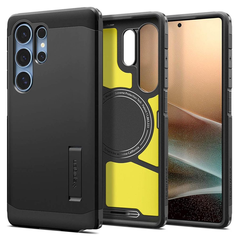 Spigen Tough Armor AI (MagFit), Cover, Samsung, Galaxy S25 Produktbild 