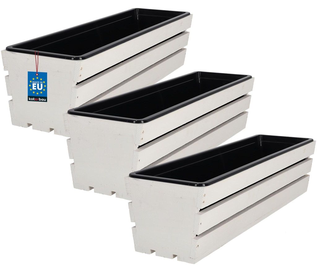KOTARBAU® Lot de 3 Jardiniere Extérieur Bac à Fleurs avec Image du produit 