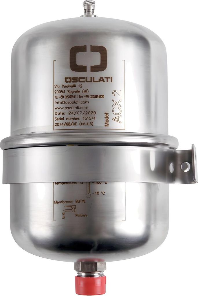 Osculati Druckausgleichsbehälter für Autoklav & Produktbild 