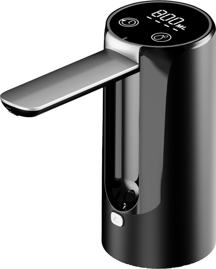 Elektrische Wasserpumpe mit faltbarem Ausguss, lebensmittelechtes, zusammenklappbares Design, intelligentes LED-Display, leiser Betrieb, tragbare W...