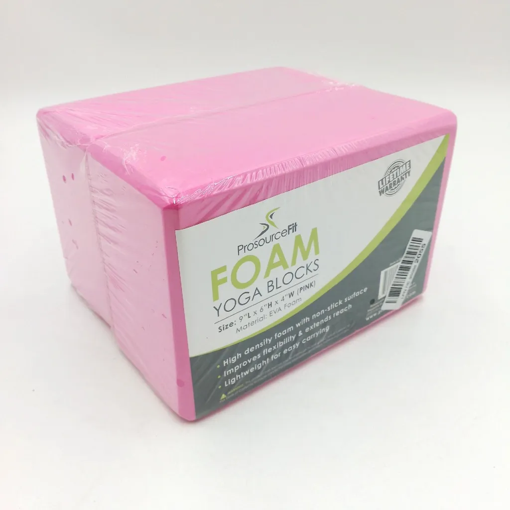 Améliorez votre Souplesse avec la Brique de Yoga Rose ProsourceFit
