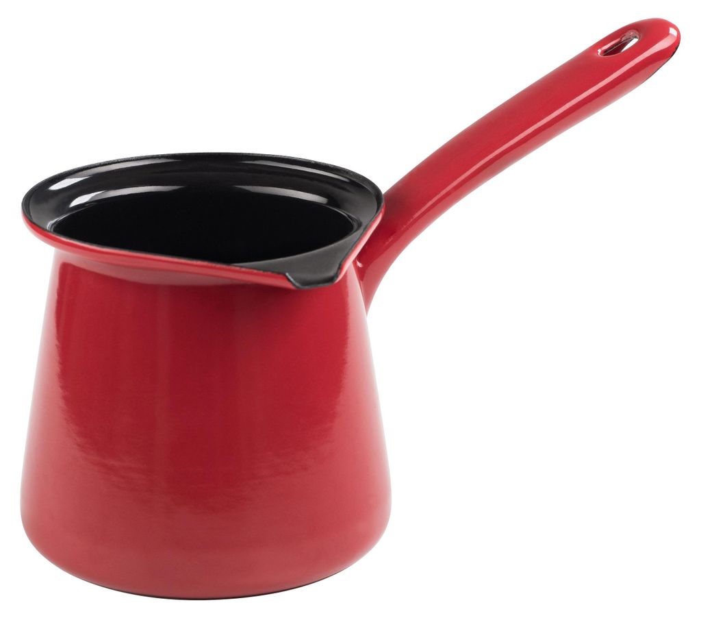 Riess Topf Kaffeekocher 11cm 0,75 Liter Classic Color Rot Zdjęcie produktu 