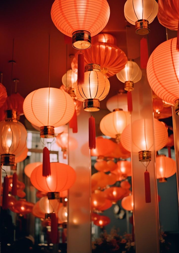 Plakat 21x29,7cm Lanternenfestival