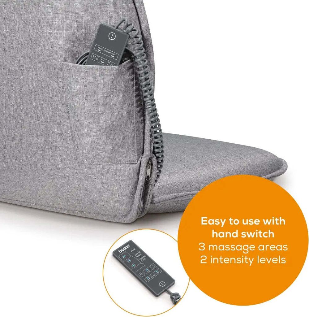 Beurer MG 330 grey Shiatsu-Massagesitzauflage Produktbild 18