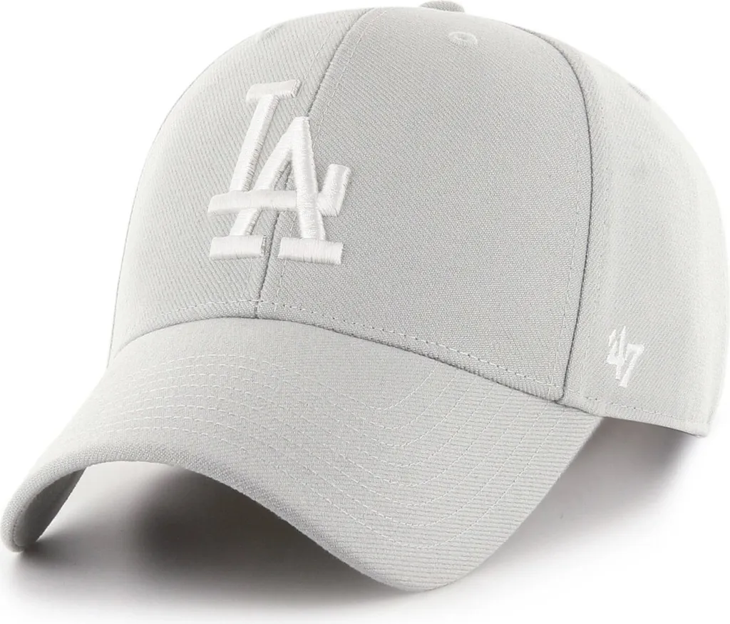47 Brand Cap regolabile - MLB Los Angeles Dodgers grau - 3