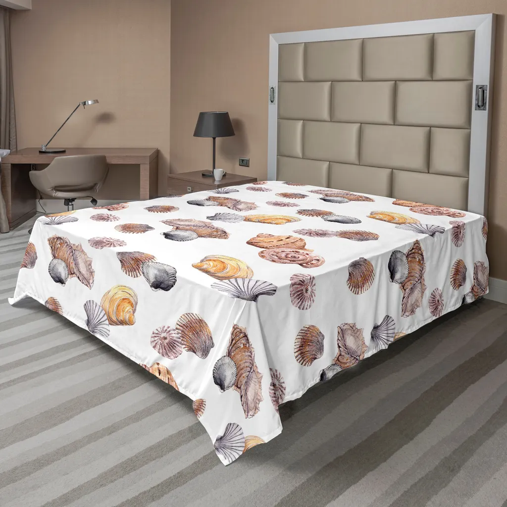 Drap de lit marin pour chambre d'hôte ou maison de vacances 244x205 cm