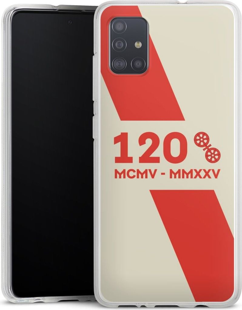DeinDesign Handyhülle für Samsung Galaxy A51 Silikon Hülle Case Smartphone Schutzhülle 1. FSV Mainz 05 E.V. 120 Jahre Bundesliga