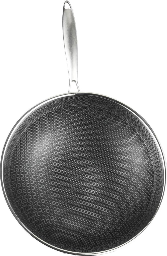 Bratpfanne Ø28 cm Edelstahl Induktion Pfanne Schmorpfanne Produktbild 5